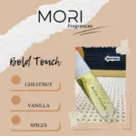 Bold Touch – قوة الكستناء مع دفء الفانيليا والتوابل