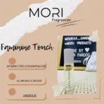 Faminine Touch – لمسة أنثوية دافئة بالشامبانيا الفوّارة وكريم اللوز والعنبر