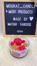 ⁦Red Cactus Candle⁩ - الصورة ⁦5⁩