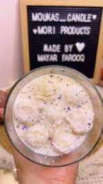 White Blossom Candle