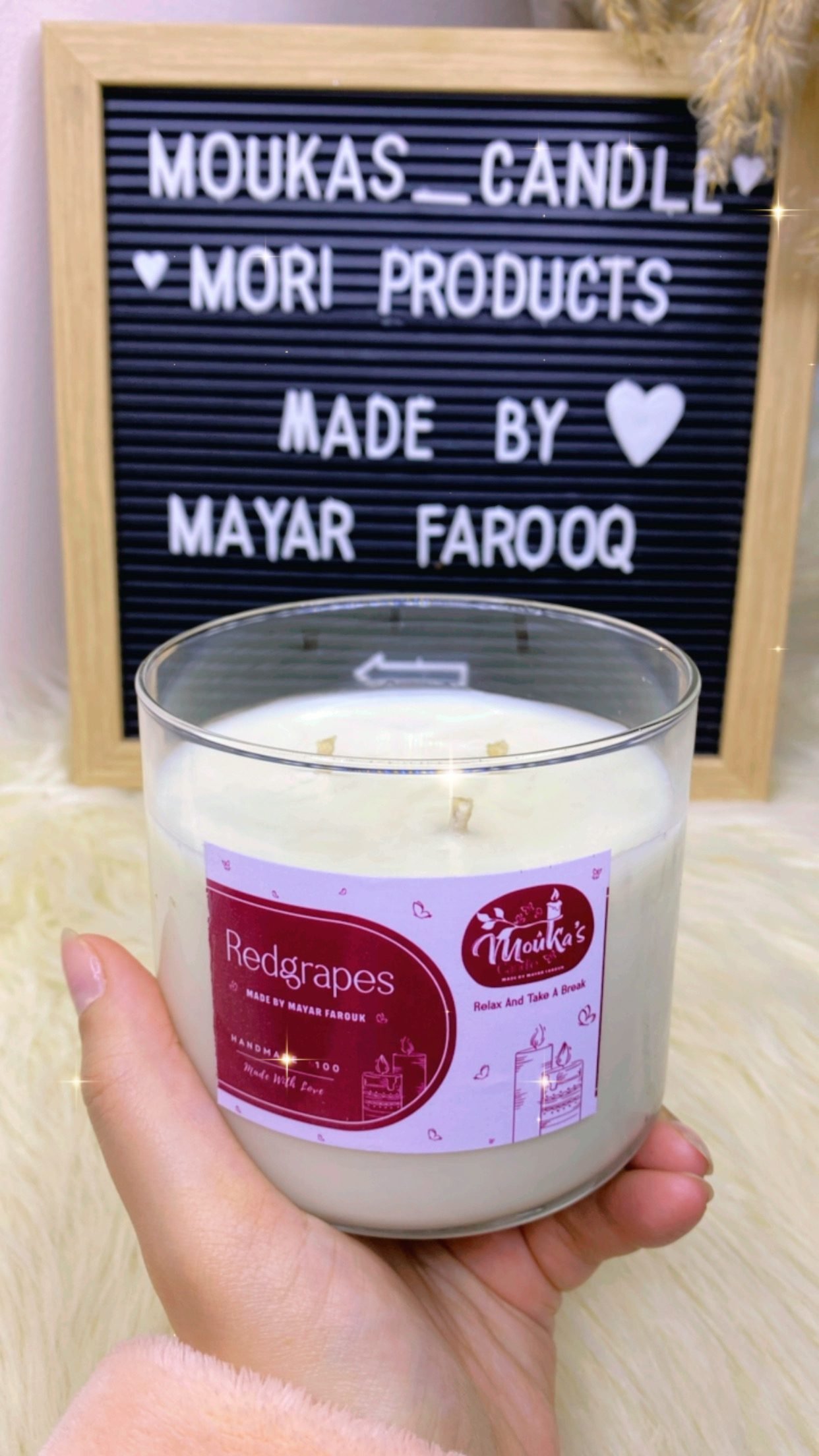 {"eId":"3604087269909435","CameraPosition":1} Glowy Basic Candle - الصورة 1