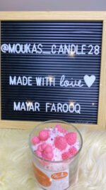 ⁦Pink Candy Candle⁩ - الصورة ⁦4⁩