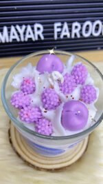 ⁦Purple Candy Candle⁩ - الصورة ⁦5⁩