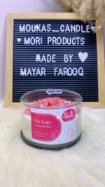 ⁦Blush Glow Candle⁩ - الصورة ⁦5⁩