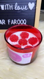 ⁦Red Blossom Candle⁩ - الصورة ⁦2⁩