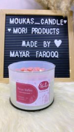⁦Pink Hearts Candle⁩ - الصورة ⁦4⁩