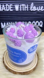 Purple Candy Candle