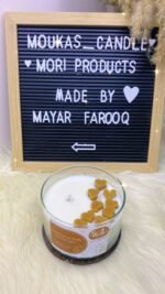 ⁦Golden Hearts Candle⁩ - الصورة ⁦2⁩