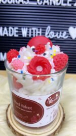 ⁦Red Candy Candle⁩ - الصورة ⁦4⁩