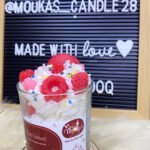 Red Candy Candle