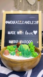 ⁦Cactus wood Jar⁩ - الصورة ⁦5⁩