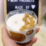 Golden Hearts Candle